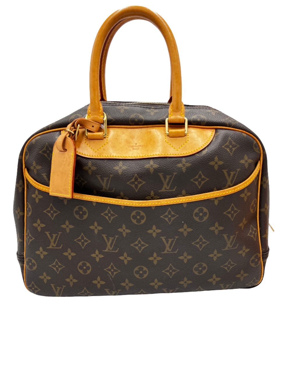 Louis Vuitton Deauville Handbag Canvas #375015L96B